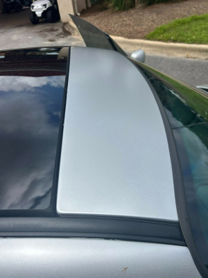 2000 BMW Z3 Coupe in Titanium Silver Metallic over Black