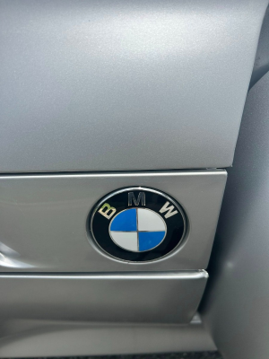 2000 BMW Z3 Coupe in Titanium Silver Metallic over Black