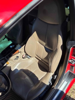 2000 BMW Z3 Coupe in Hell Red over E36 Sand Beige