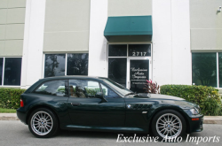 2000 BMW Z3 Coupe in Oxford Green Metallic over Extended Walnut