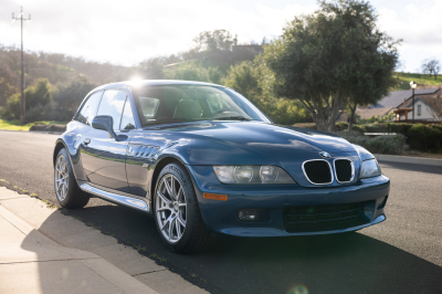 2000 BMW Z3 Coupe in Topaz Blue Metallic over E36 Sand Beige