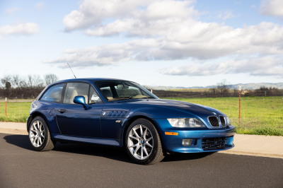2000 BMW Z3 Coupe in Topaz Blue Metallic over E36 Sand Beige