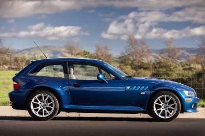 2000 BMW Z3 Coupe in Topaz Blue Metallic over E36 Sand Beige