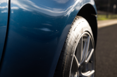2000 BMW Z3 Coupe in Topaz Blue Metallic over E36 Sand Beige