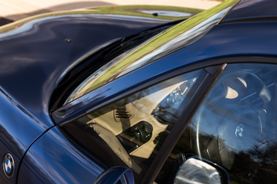 2000 BMW Z3 Coupe in Topaz Blue Metallic over E36 Sand Beige