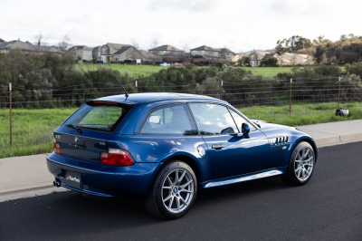 2000 BMW Z3 Coupe in Topaz Blue Metallic over E36 Sand Beige
