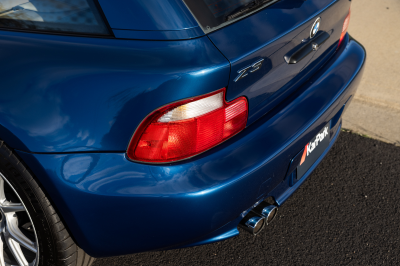 2000 BMW Z3 Coupe in Topaz Blue Metallic over E36 Sand Beige