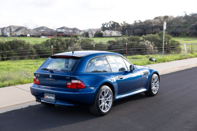 2000 BMW Z3 Coupe in Topaz Blue Metallic over E36 Sand Beige