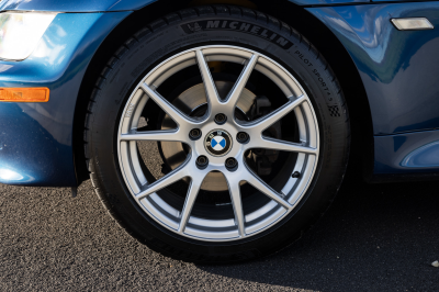 2000 BMW Z3 Coupe in Topaz Blue Metallic over E36 Sand Beige