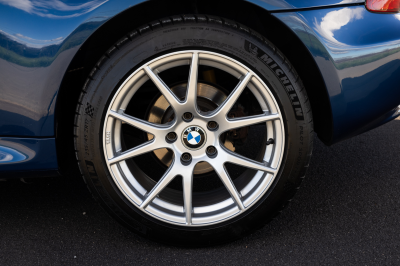2000 BMW Z3 Coupe in Topaz Blue Metallic over E36 Sand Beige