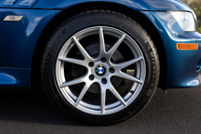 2000 BMW Z3 Coupe in Topaz Blue Metallic over E36 Sand Beige