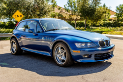 2000 BMW Z3 Coupe in Topaz Blue Metallic over E36 Sand Beige