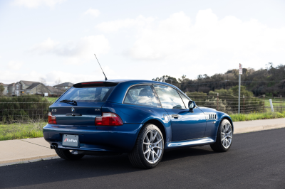 2000 BMW Z3 Coupe in Topaz Blue Metallic over E36 Sand Beige
