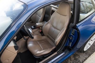 2000 BMW Z3 Coupe in Topaz Blue Metallic over E36 Sand Beige