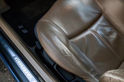 2000 BMW Z3 Coupe in Topaz Blue Metallic over E36 Sand Beige