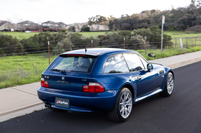 2000 BMW Z3 Coupe in Topaz Blue Metallic over E36 Sand Beige