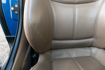 2000 BMW Z3 Coupe in Topaz Blue Metallic over E36 Sand Beige