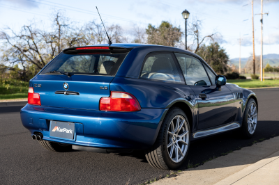2000 BMW Z3 Coupe in Topaz Blue Metallic over E36 Sand Beige