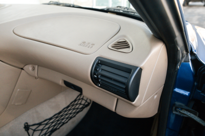 2000 BMW Z3 Coupe in Topaz Blue Metallic over E36 Sand Beige