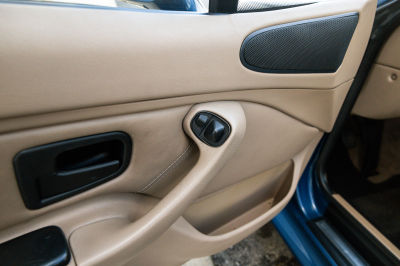 2000 BMW Z3 Coupe in Topaz Blue Metallic over E36 Sand Beige