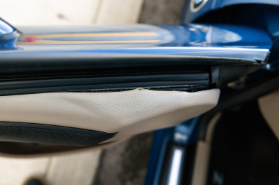 2000 BMW Z3 Coupe in Topaz Blue Metallic over E36 Sand Beige