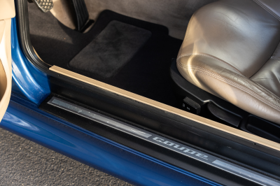 2000 BMW Z3 Coupe in Topaz Blue Metallic over E36 Sand Beige