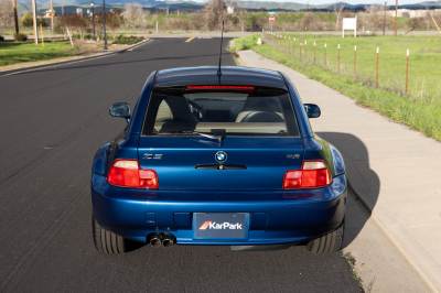2000 BMW Z3 Coupe in Topaz Blue Metallic over E36 Sand Beige