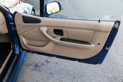 2000 BMW Z3 Coupe in Topaz Blue Metallic over E36 Sand Beige