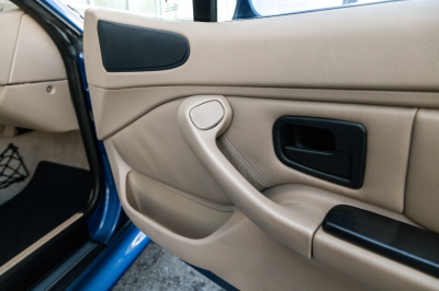 2000 BMW Z3 Coupe in Topaz Blue Metallic over E36 Sand Beige