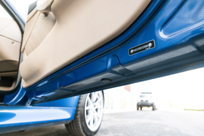 2000 BMW Z3 Coupe in Topaz Blue Metallic over E36 Sand Beige