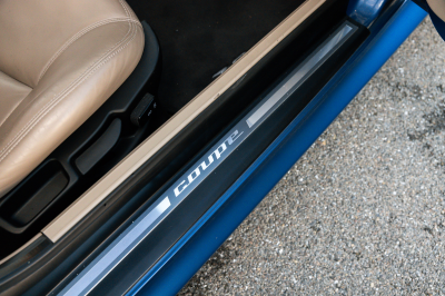 2000 BMW Z3 Coupe in Topaz Blue Metallic over E36 Sand Beige