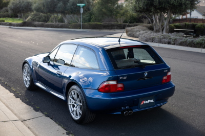 2000 BMW Z3 Coupe in Topaz Blue Metallic over E36 Sand Beige