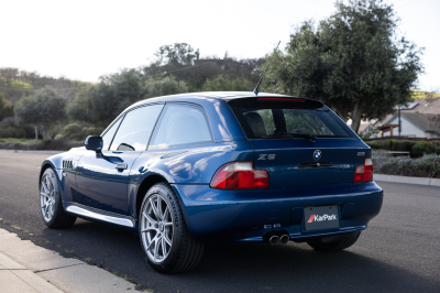 2000 BMW Z3 Coupe in Topaz Blue Metallic over E36 Sand Beige