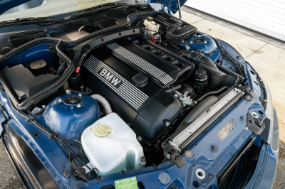 2000 BMW Z3 Coupe in Topaz Blue Metallic over E36 Sand Beige