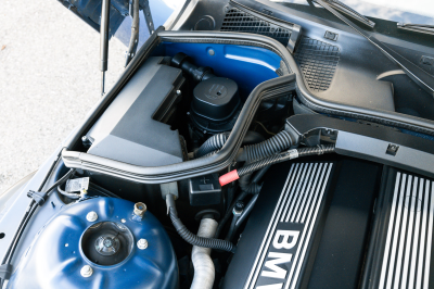 2000 BMW Z3 Coupe in Topaz Blue Metallic over E36 Sand Beige