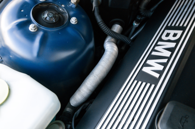 2000 BMW Z3 Coupe in Topaz Blue Metallic over E36 Sand Beige