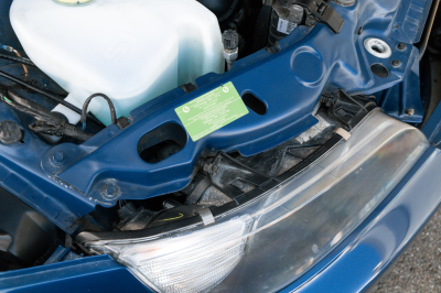 2000 BMW Z3 Coupe in Topaz Blue Metallic over E36 Sand Beige