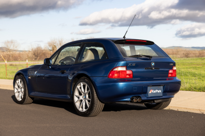 2000 BMW Z3 Coupe in Topaz Blue Metallic over E36 Sand Beige