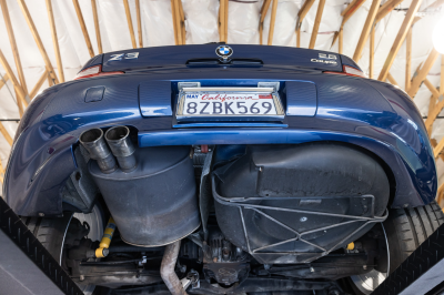 2000 BMW Z3 Coupe in Topaz Blue Metallic over E36 Sand Beige