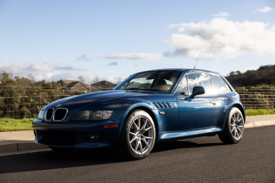 2000 BMW Z3 Coupe in Topaz Blue Metallic over E36 Sand Beige