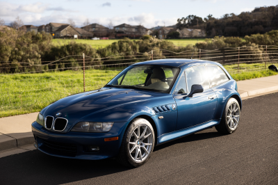 2000 BMW Z3 Coupe in Topaz Blue Metallic over E36 Sand Beige
