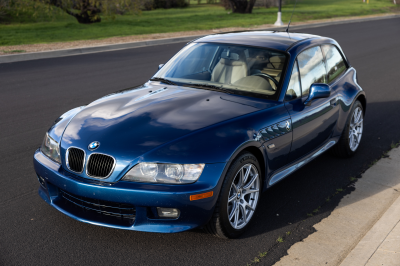 2000 BMW Z3 Coupe in Topaz Blue Metallic over E36 Sand Beige