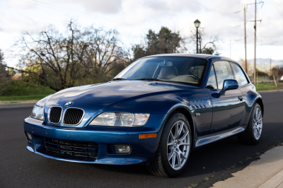 2000 BMW Z3 Coupe in Topaz Blue Metallic over E36 Sand Beige