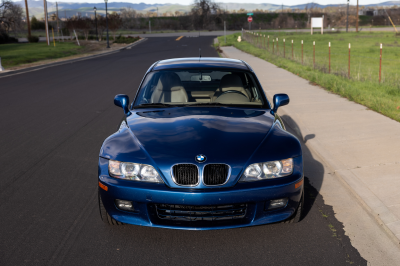 2000 BMW Z3 Coupe in Topaz Blue Metallic over E36 Sand Beige