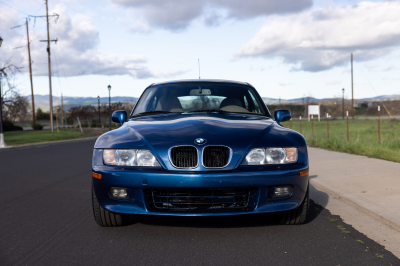 2000 BMW Z3 Coupe in Topaz Blue Metallic over E36 Sand Beige