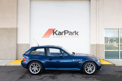 2000 BMW Z3 Coupe in Topaz Blue Metallic over E36 Sand Beige