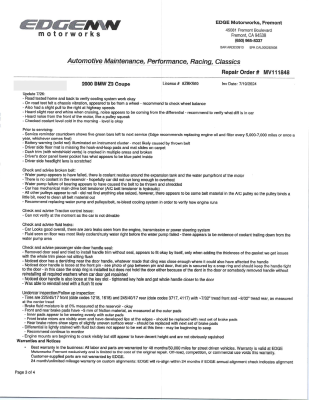 2000 BMW Z3 Coupe in Topaz Blue Metallic over E36 Sand Beige