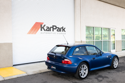 2000 BMW Z3 Coupe in Topaz Blue Metallic over E36 Sand Beige