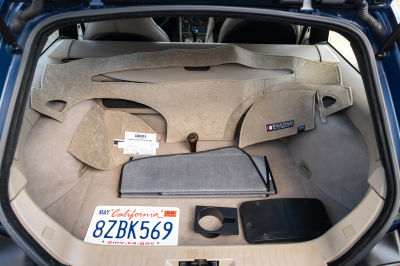 2000 BMW Z3 Coupe in Topaz Blue Metallic over E36 Sand Beige