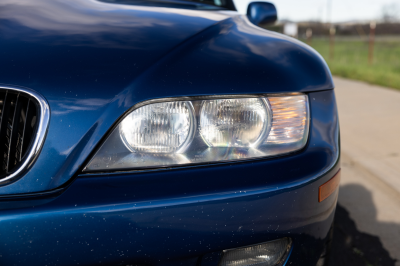 2000 BMW Z3 Coupe in Topaz Blue Metallic over E36 Sand Beige